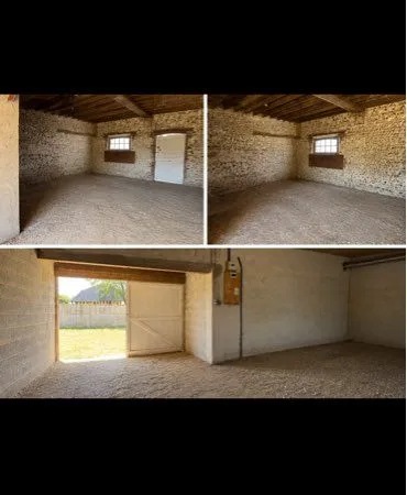 👉 À LOUER - GRANGE 60 m² - STOCKAGE / ARTISAN - COUDRES - 300 /MOIS
