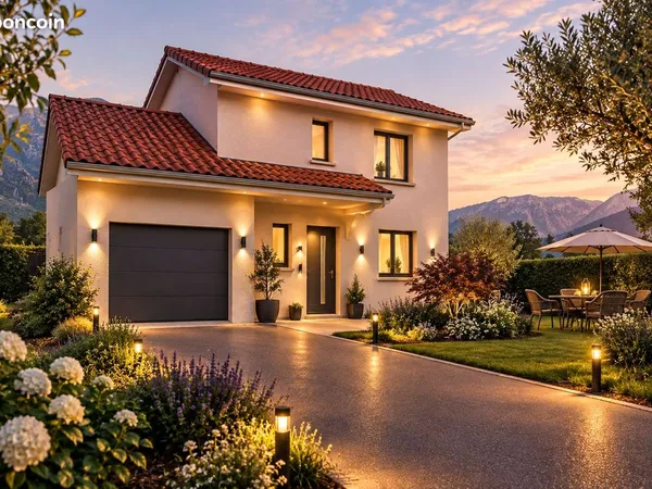 Projet de construction d'une maison 84 m² avec terrain à NOYAREY (38)