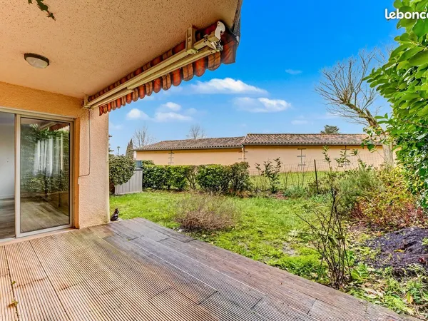 BALMA Centre superbe appartement T3 de 73m² avec terrasse et jardin