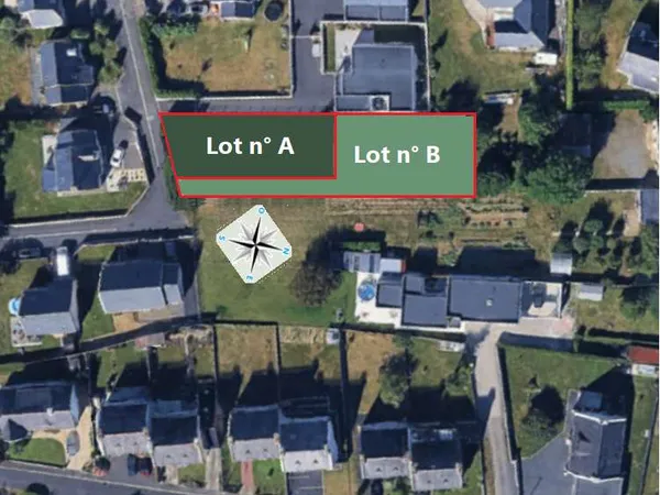 Terrain 547 m²