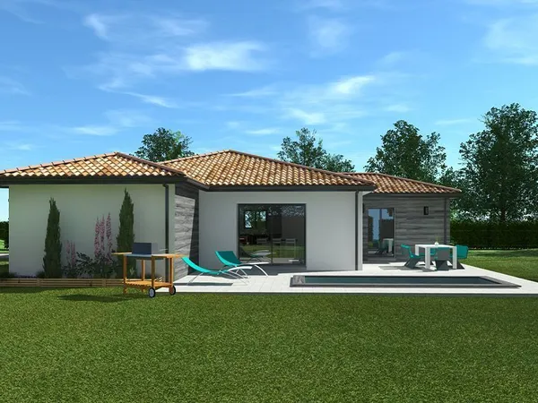 Terrain à bâtir de 610 m² à BESSIERES (31)