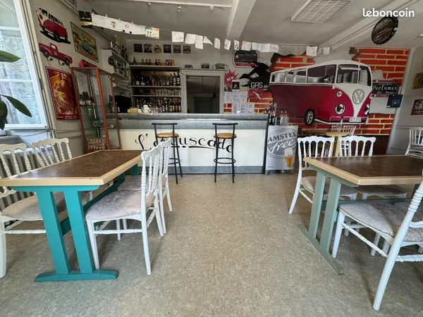Fond de commerce bar épicerie chambre d'hôte