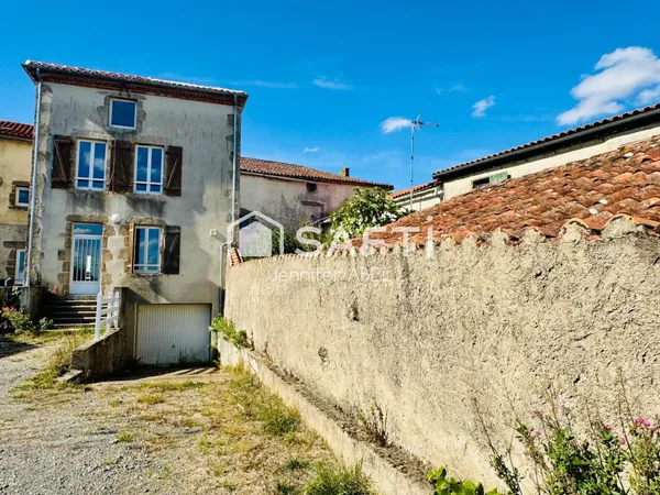 La Chapelle-Saint-Laurent - Maison rénovée, 3 chambres et terrain constructible
