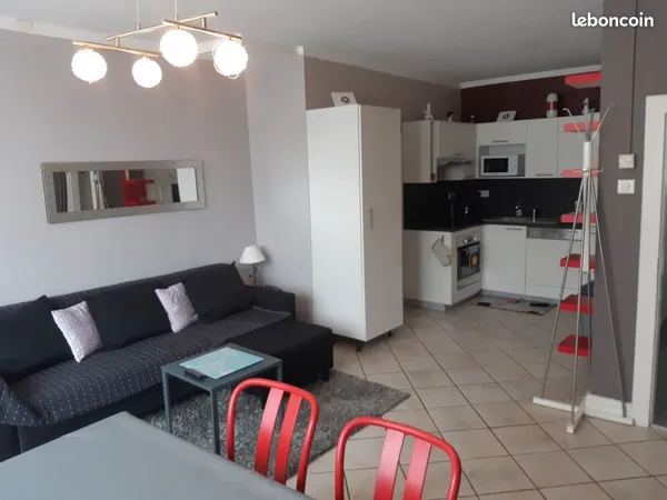 APPART meublé 85M² 2 chambres pour 2 ou 3 personnes - campus technopole