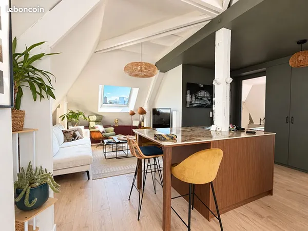 Appartement 3 pièces 55 m²