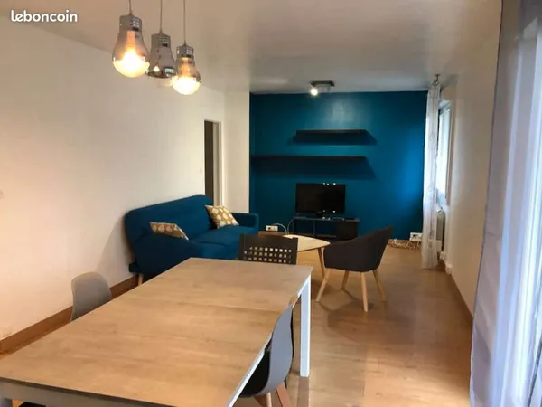 Brest - T4/T5 86,7 m² vendu loué - colocation meublée - 960 HC/mois