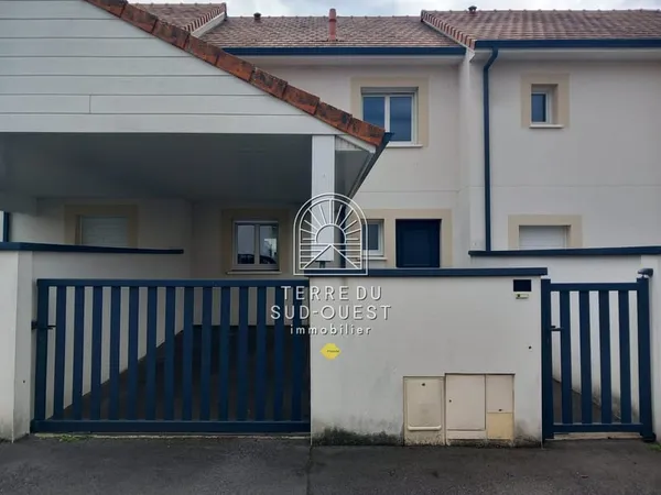 Maison 3ch - jardin et parking -