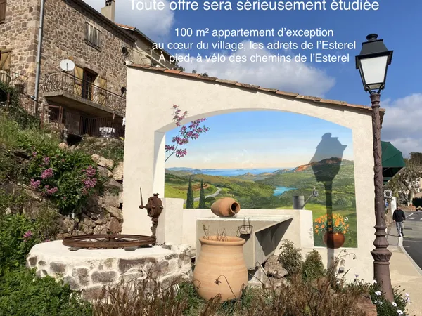 Rez-de-chaussée 90 m2 avec extérieur au coeur de la nature p