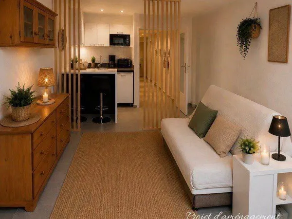 Appartement 1 pièce 21 m²