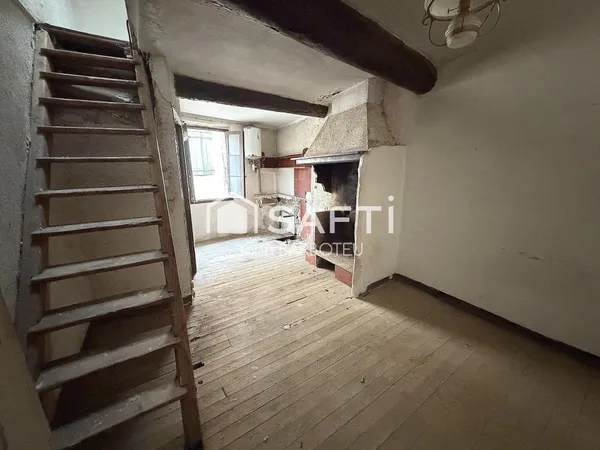 Maison de village de Type3 à rénover