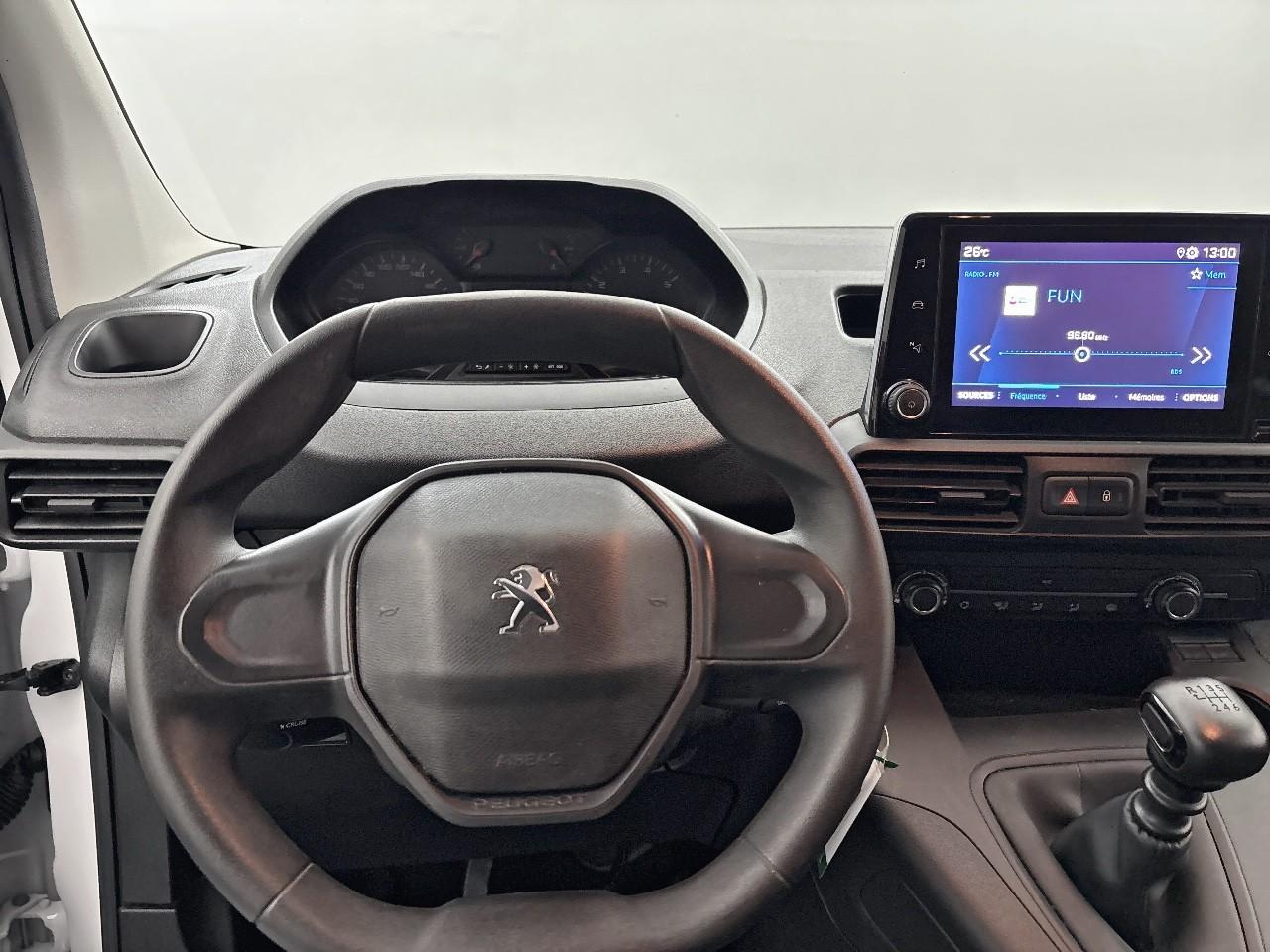 Peugeot Partner fourgon m 650 kg bluehdi 100 s&s bvm6 — photo 12
