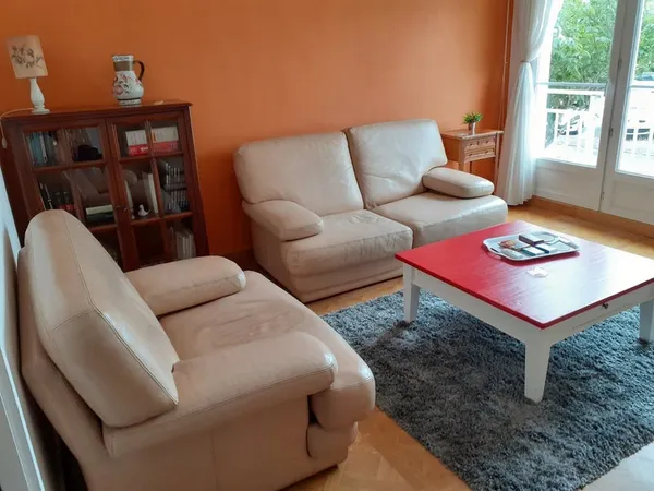 Rezé Coloc Appart 70 m2, 3 ch. Transport en commun