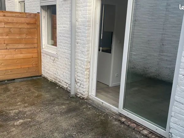 T2 de 23,85 m² avec cour privative - Tourcoing - 540 /mois charges comprises