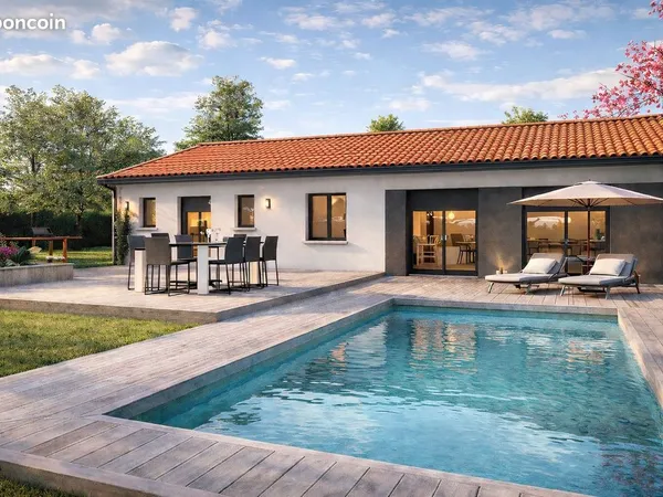 Projet de construction d'une maison 100 m² avec terrain à LABASTIDE-VILLEFRANCHE (64)