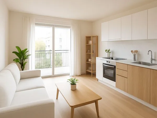Studio 1 pièce 50 m²