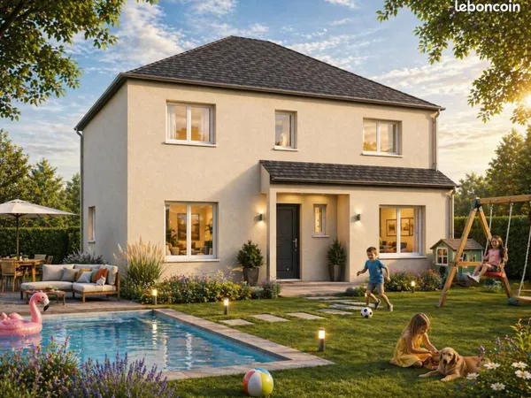 Terrain 715 m² Lacroix Saint Ouen