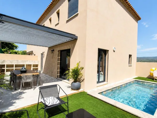 SAINT-CYR-SUR-MER - Villa T5 R+1 Sud-Est avec piscine Bali + terrasse pergola bioclimatique proche p