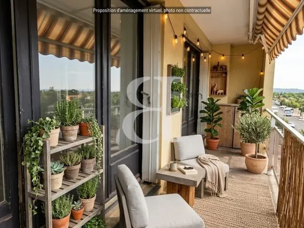 Appartement dans une résidence avec ascenseur et place de parki