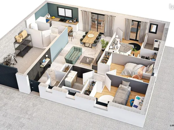 Maison 5 pièces 91 m²
