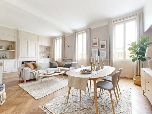 Bel ancien appartementT4 de 128,5 m² - Rue Marietton - Lyon 9
