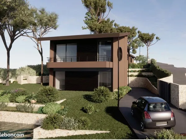 Terrain 2500 m² Roquefort-les-Pins