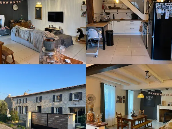 Maison à vendre - 3 chambres - Jardin clôturé