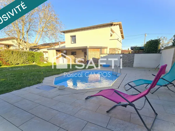 Maison t6 de 153 m² sur un terrain de 787 m²