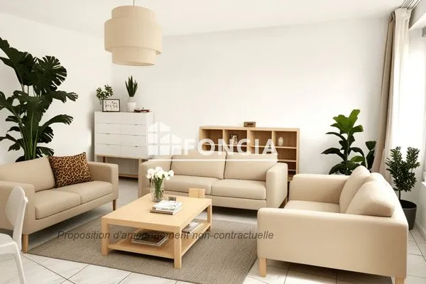 Appartement 3 pièces 76 m²