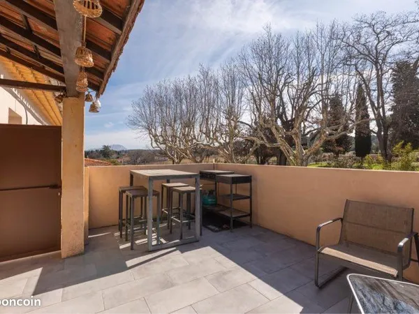 Duplex de charme - 3 chambres - Terrasse - Vue Sainte-Victoire - Aix-en-Provence