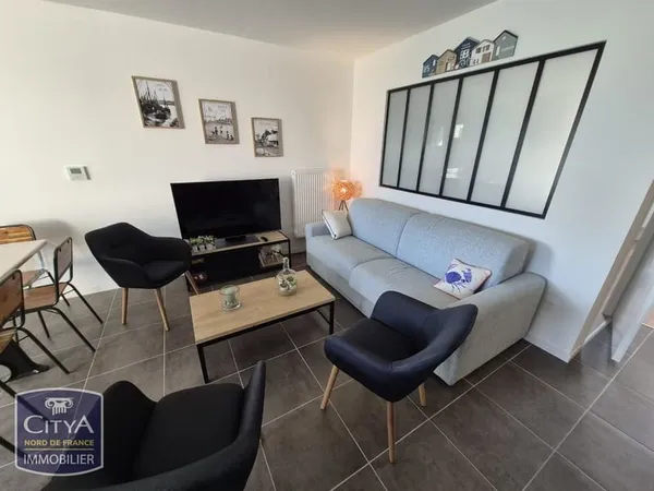 À louer à l'année - Appartement meublé 3 chambres à Stella-Plage