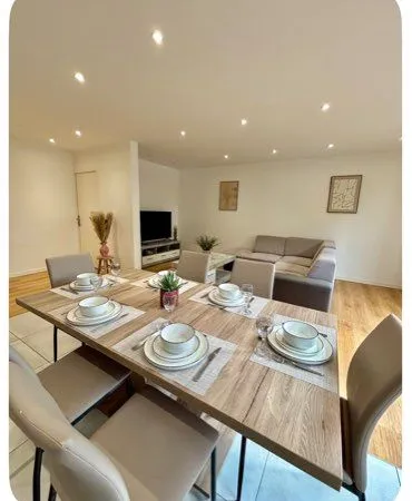 Appartement T4 meublé à louer