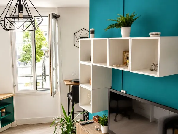 Studio meublé 22 m² - Face gare Le Havre - 590 CC