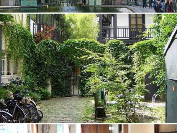Appartement disponible en location temporaire - Canal Saint-Martin