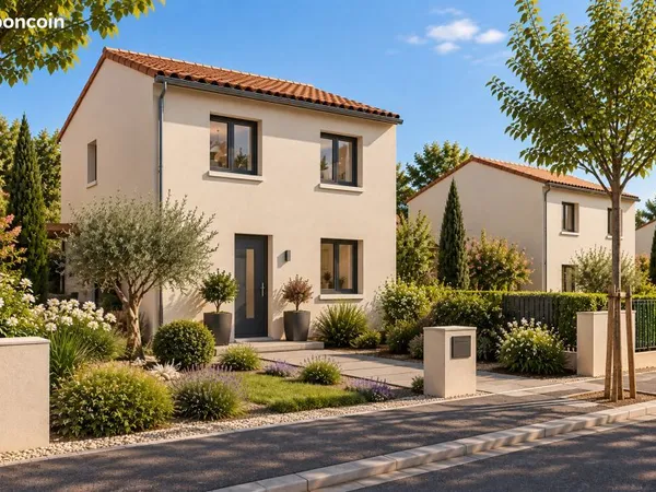 Maison neuve 3 pièces à saint chaptes au calme
