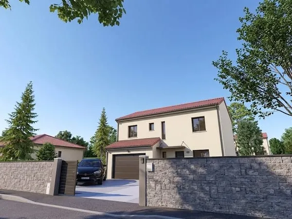 MAISON 116M2 + GARAGE DE 28M2 + BUANDERIE DE 9M2 A AUBIERE C
