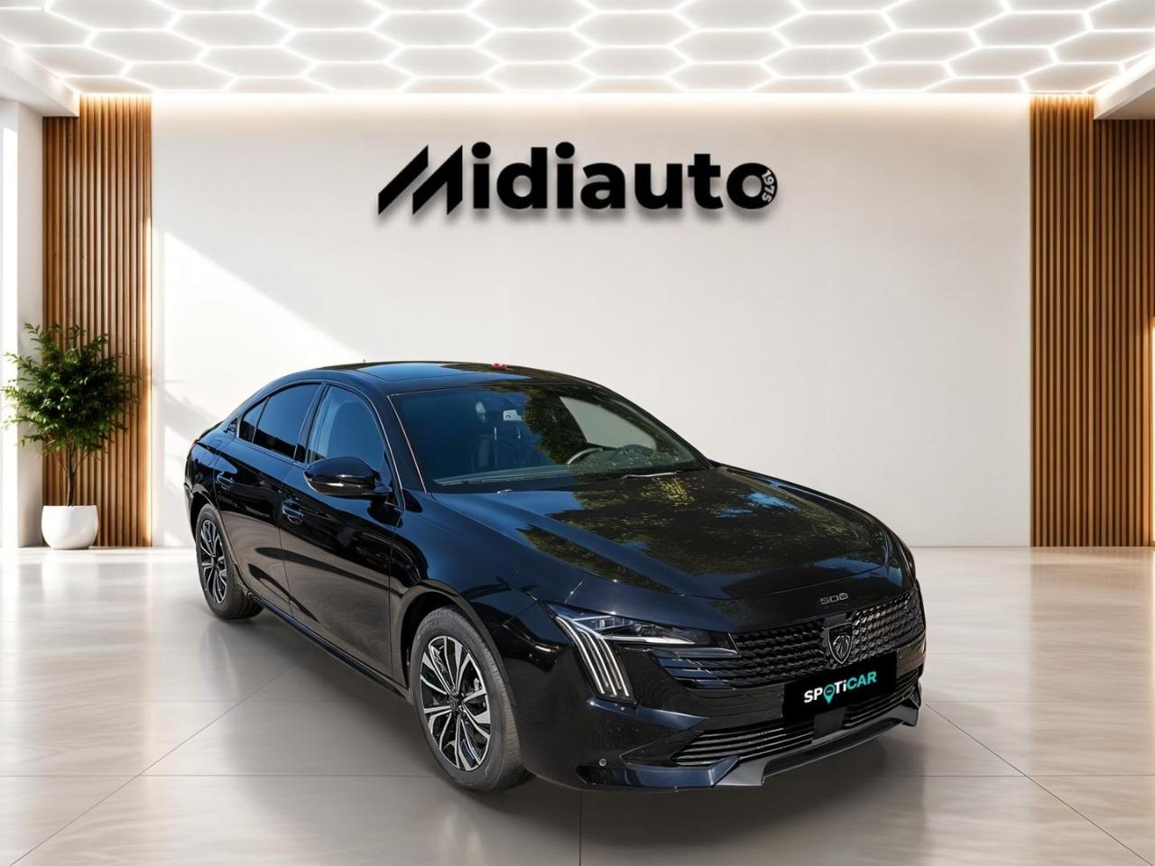 Peugeot 508 plug-in hybrid 225 allure e-eat8 + cuir / toit ouv — photo 8