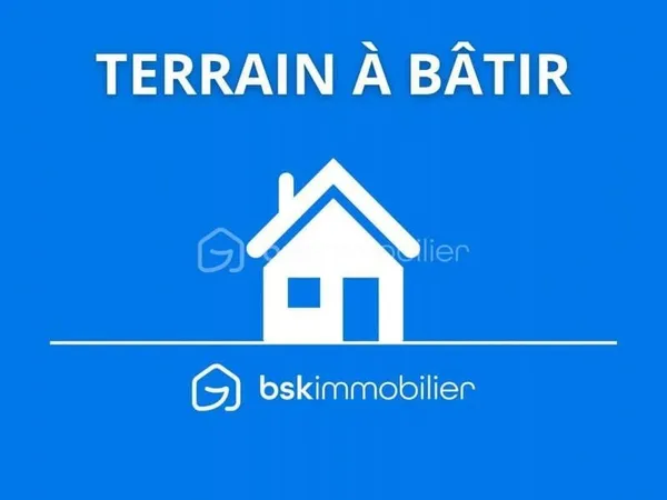 Terrain constructible 3000 m²