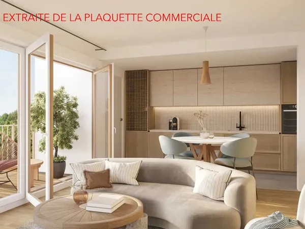 Appartement 3 pièces 64 m²