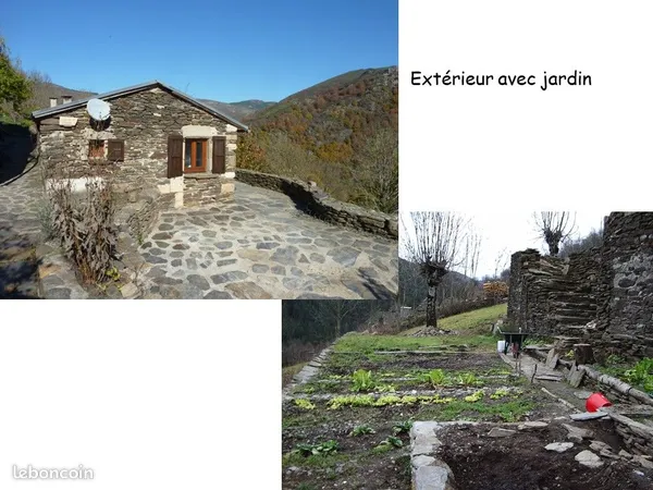 Petite maison individuelle à l'année proche Florac