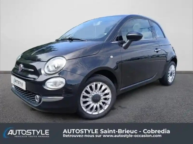 Fiat 500 1.2 8v 69ch lounge dualogic — photo 1