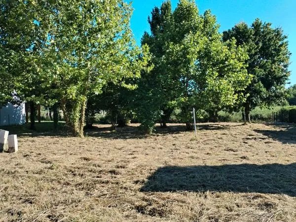 Terrain constructible viabilisé