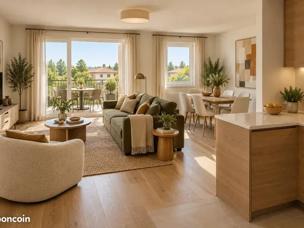 Appartement 3 pièces 60 m²