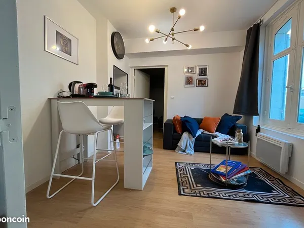 🏡 T1 meublé au coeur de La Flèche - RDC