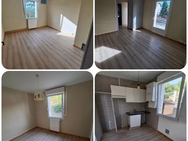 Location T3 renové 50m2 dans maison individuelle