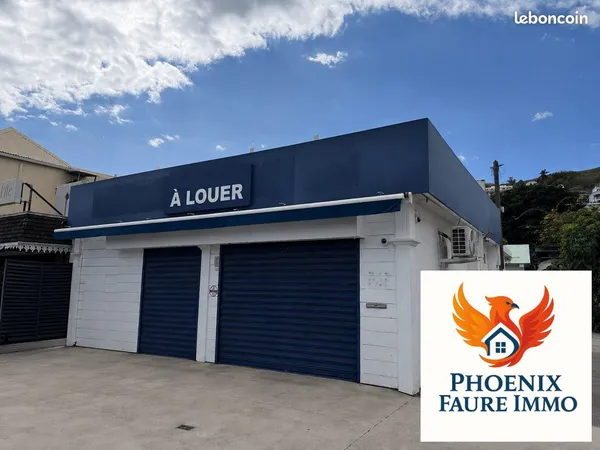 Local commercial 100 m² Saint-Paul