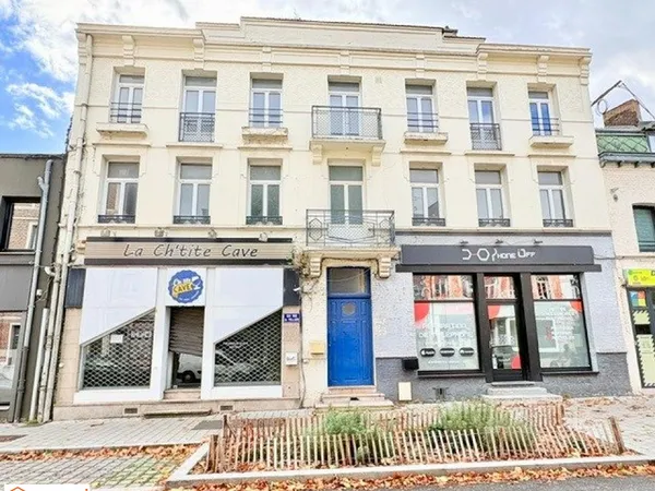 Immeuble de rapport à vendre - 9 Lots - Hyper centre-ville de Denain - Environ 450 m²