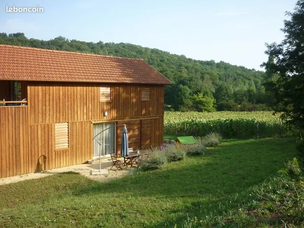 Maison ossature bois 95m2 4 pièces - 10km au Nord Est de Bergerac