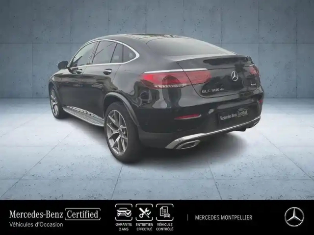 Mercedes Glc coupé 300 de 194+122ch amg line 4matic 9g-tronic — photo 3