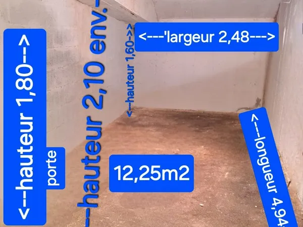 Garage ou Box Fermé