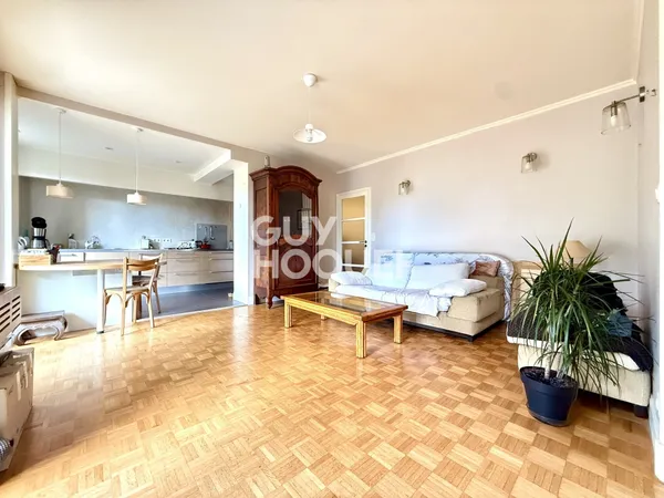 Appartement 4 pièces - 91 m² - 2 chambres - Quartier Europe, Reims